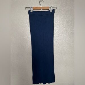 Olive & Oak Navy Maxi Skirt